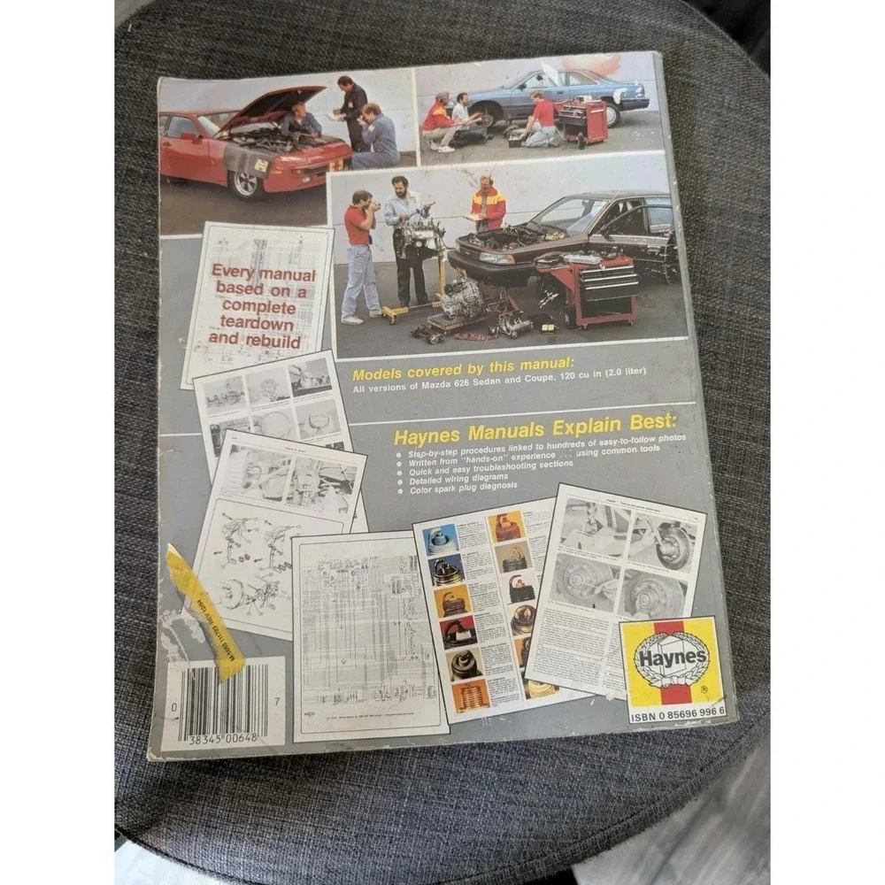 Haynes Automotive Repair Manual Shop Book‎ 1979 - 1982 Mazda 626